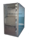 C&acirc;mara frigor&iacute;fica para cad&aacute;ver, Morgue, 3 corpos, portas individuais, movel